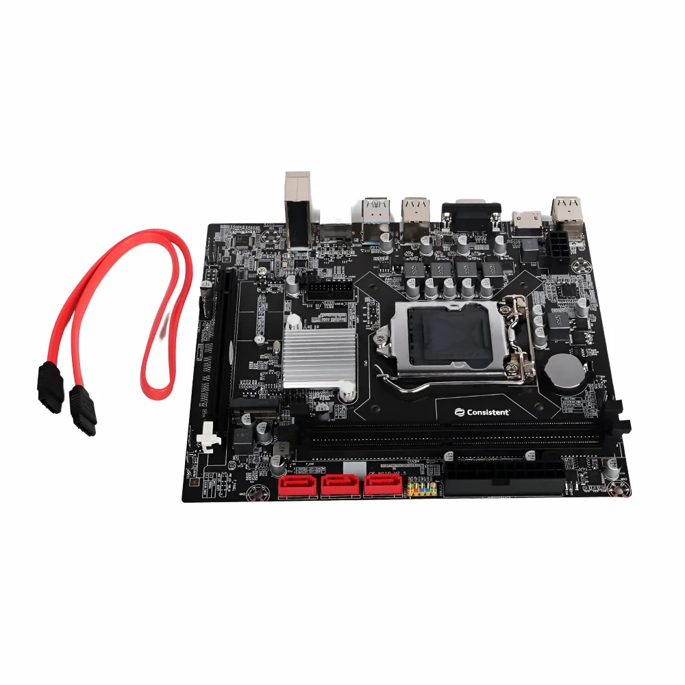 Consistent H110 DDR4 Motherboard For Intel 6th | 7th Gen with NVMe Slot view 4